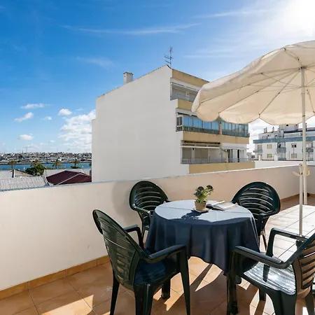Apartamento Dom Carlos - 6 Com Ac E Vista Fabulosa Sobre O Rio Arade