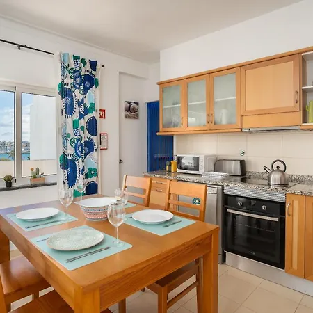 Appartement D Carlos - 6 Com Ac E Vista Fabulosa Sobre O Rio Arade Portimão