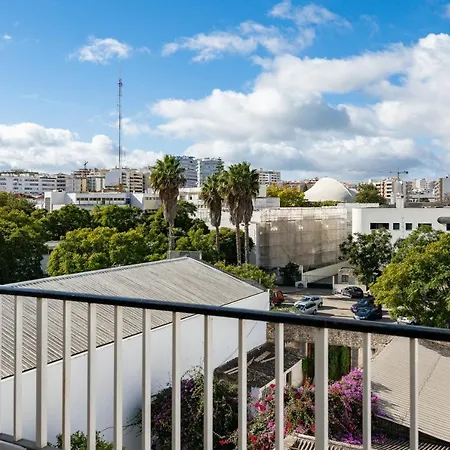Dom Carlos - 6 Com Ac E Vista Fabulosa Sobre O Rio Arade Appartamento